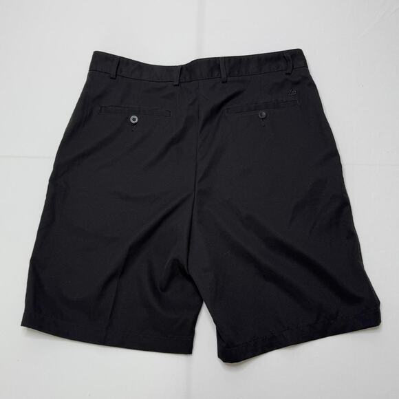 Bolle Golf Shorts Men’s Size 36 Black Stretch Waist Dressy Casual Summer - Picture 2 of 4